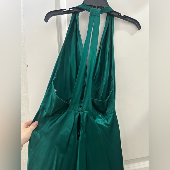Vintage GOLD LABEL Victoria's Secret Teal Green Slip Dress Size Large NWOT - Picture 3 of 6
